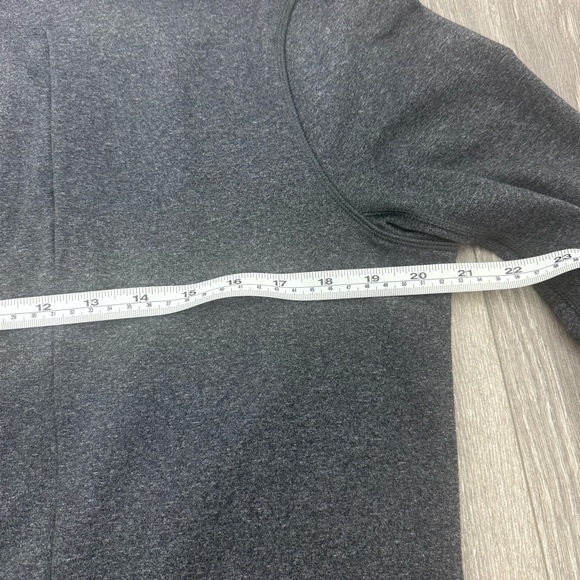 Lululemon Men’s Heather Gray Full Zip Track Jacket Zipper Stand Collar Pockets M - Picture 6 of 8
